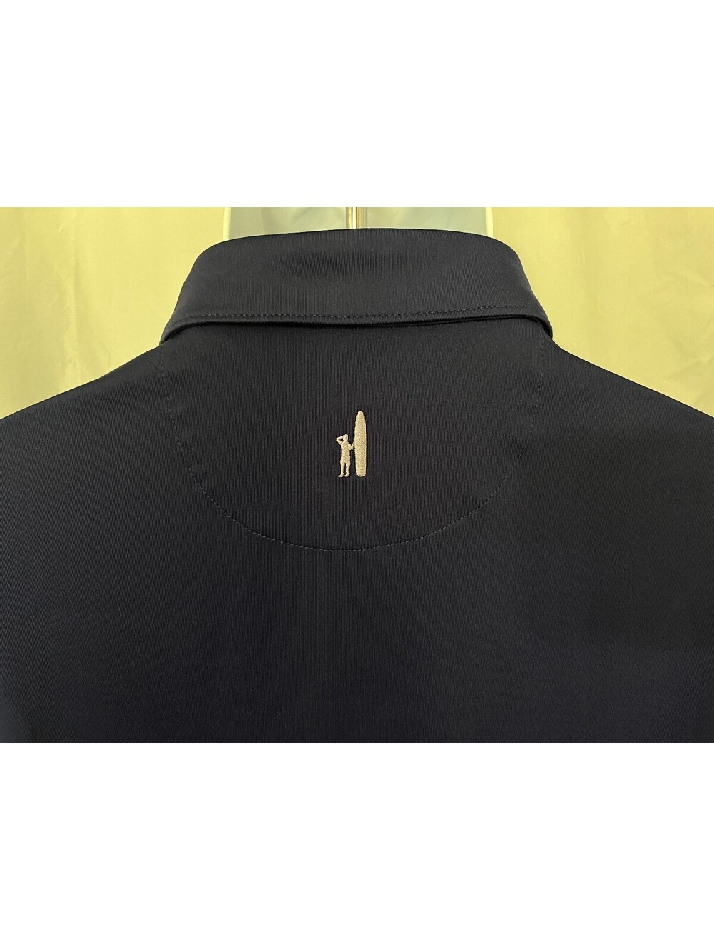 johnnie-O Men's Navy Blue Short Sleeve Performance Golf Polo Shirt Medium M